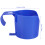 4Pcs Blue Plastic Swimming Pool Cup Holder Rack Hook Beverage Storage 11