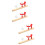 4Sets Handheld Game Console Floating Ball Toys Assorted Color for Kids 9