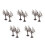 10Pcs Coffee Miniature Toy for DIY Sand Table Model Scenery 4