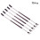 30Pcs Silver Stainless Steel Seafood Forks Nut Picks Kitchen Tool Set 8