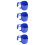 4Pcs Blue Plastic Swimming Pool Cup Holder Rack Hook Beverage Storage 10