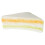 2Pcs Realistic PU Bread Prop Fake Sandwich Model for Display Decor 1