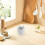 White Ceramic Egg Bowl Unique Broken Egg Shape for Tableware 7