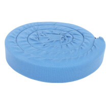 Sky-Blue Polyester Mattress Gap Filler King Bed Wedge Pillow