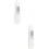 2Pcs Pen-Shaped Digital Kitchen Thermometer White Folding Meat Probe 7