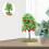 2Pcs Realistic Mini Trees for Sand Table and Office Decoration 11