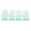 32Pcs Green PP Egg Cup Supporter Adorable Decorative Egg Tray 2