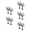 10Pcs Coffee Miniature Toy for DIY Sand Table Model Scenery 6