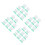 32Pcs Green PP Egg Cup Supporter Adorable Decorative Egg Tray 9