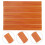 40Pcs Smooth Surface Brown Miniature Floors for Doll House Accessories 10