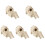 5Stk Holz Hamsterversteck Mit , Robust Und Pfotenfreundlich 4