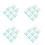 32Pcs Green PP Egg Cup Supporter Adorable Decorative Egg Tray 10
