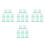 32Pcs Green PP Egg Cup Supporter Adorable Decorative Egg Tray 4