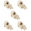 5Stk Holz Hamsterversteck Mit , Robust Und Pfotenfreundlich 9