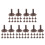 250Pcs Plastic Model Tree Stands for DIY Landscape and Train Scenery 3
