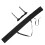 5Sets Black Wood Sword Holder Stand with Bag Three-Layer Storage Rack 1