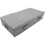 Multipurpose Under Bed Storage Box with Lid Grey Foldable Design 8