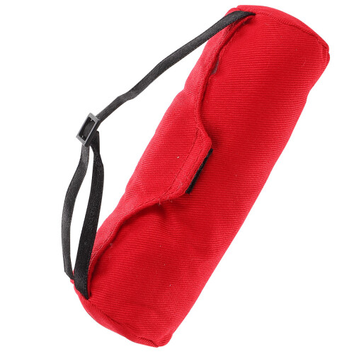 2Pcs Red Mini Doll Backpack for 1/6 Soldier Models Lightweight Toy Bag