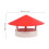 4Pcs PVC Chimney Rainproof Caps Vent Covers for Home 2
