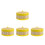 4Pcs Bamboo Plastic Mini Food Steamer Model Realistic Display Prop 4