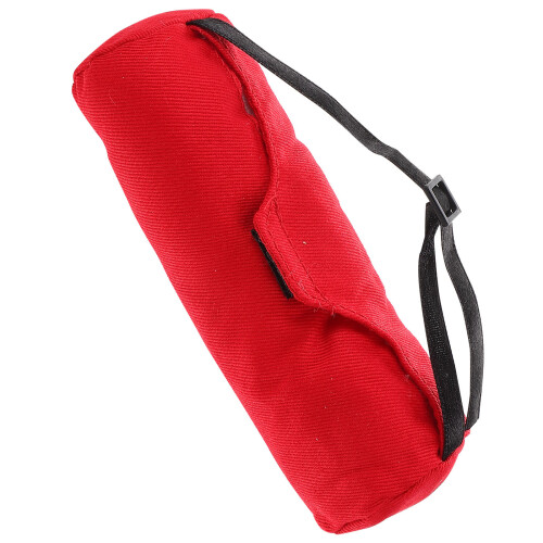 2Pcs Red Mini Doll Backpack for 1/6 Soldier Models Lightweight Toy Bag 1