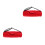 2Pcs Red Mini Doll Backpack for 1/6 Soldier Models Lightweight Toy Bag 6