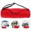 2Pcs Red Mini Doll Backpack for 1/6 Soldier Models Lightweight Toy Bag 9