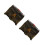 2Pcs Durable Plastic Pirate Treasure Chest Multi-Color Halloween Decor 7