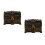 2Pcs Durable Plastic Pirate Treasure Chest Multi-Color Halloween Decor 8