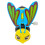5Pcs Plastic Yellow Wind Up Bee Toy Cute Clockwork Animal for Party 1