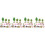 4Sets Assorted Color Miniature Farmhouse and Fruit Tree Resin Model 3