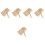 250Pcs Beige Wood Fragrance Sticks for Decorative Aroma Diffusers 4