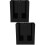 2Pcs Acrylic Paper Cup Holder Black Desktop Storage Rack 7