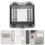 2Pcs Durable Pc Circuit Distribution Box Cover with Impact Resistance 11