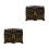 2Pcs Durable Plastic Pirate Treasure Chest Multi-Color Halloween Decor 5
