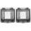 2Pcs Durable Pc Circuit Distribution Box Cover with Impact Resistance 4