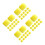 48Pcs Replacement Sponge Filter Pads Yellow for Aquarium Fish Tanks 7