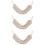 3Pcs Kitchen Storage Hammock Handwoven Cotton Fruit Hanging Basket 10