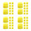 48Pcs Replacement Sponge Filter Pads Yellow for Aquarium Fish Tanks 9