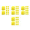 48Pcs Replacement Sponge Filter Pads Yellow for Aquarium Fish Tanks 8