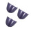 3Pcs Visor Replacement Dark Blue Motorcycle Lens 10
