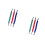 6Pcs Stretchy Glasses Strap Assorted Colors Swimming Goggles Holder 7