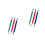 6Pcs Stretchy Glasses Strap Assorted Colors Swimming Goggles Holder 10