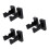 3Pièces Support En Bambou Noir Pour Batte Baseball, Fixation Murale 9