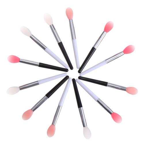 24Pcs Lightweight Silicone Lip Mask Brushes Assorted Colors for Makeup