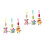 6Pcs Bed Plush Animal Nursery Hanging 7