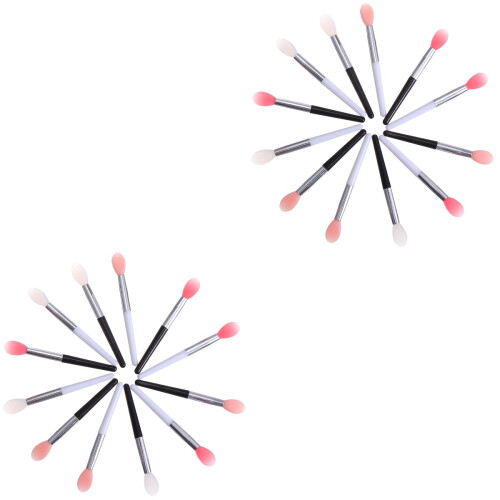 24Pcs Lightweight Silicone Lip Mask Brushes Assorted Colors for Makeup 2