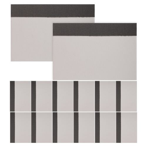 20Pcs Grey Phone Film Squeegee Plastic Cloth Material Non-Scratch Tool