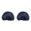 12Pcs Navy Cook Hair Nets Cotton Polyester Reusable Kitchen Caps 4