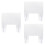 3Pcs Self Standing Transparent Sneeze Guard Board for Table Use 6